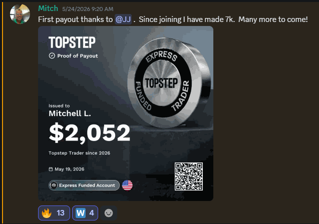 Payout proof from Mitch
