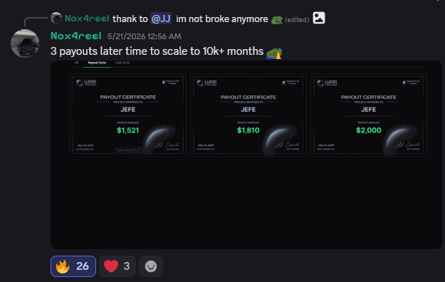 Payout proof from Nox4reel